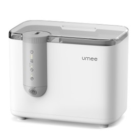 Humidifiers for Bedroom, Top Fill 4L Supersized Cool Mist Humidifier with Oil Diffuser and Nightlight, 32H Runtime, Quiet Ultrasonic Humidifiers for Home, Large Room, Baby Nursery and Plants