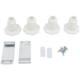 W10869845 Stacking Kit Replacement for Whirlpool WFW86HEBW1 Washer - Compatible with W10869845 Stack Kit for Standard & Long Vent Dryer - UpStart Components Brand
