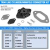 CTcar 21970 Trim Line Cylinder/Distributor Connection Kit Fits Mercruiser Alpha,