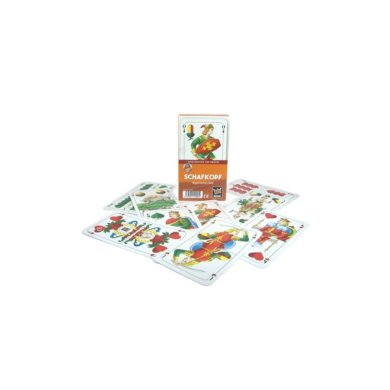 KENDi GAMES Schafkopf Playing Cards - Set of 10 |