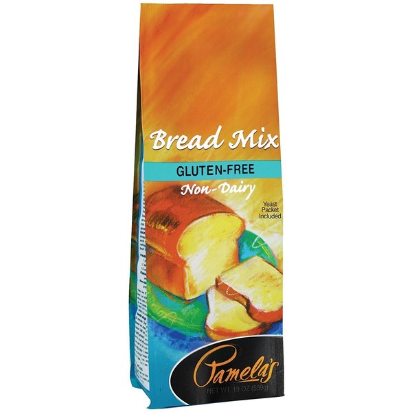 Pamela's Products Gluten-Free, Bread Mix, 19-Ounce Packages