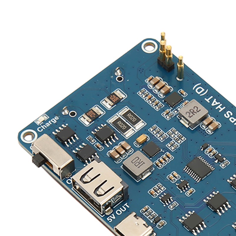 Power Supply UPS Module 5V Output Micro USB 21700/5000mAh I2C