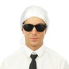 P’tit Clown RE18036 - Karl Wig with Bow - White