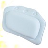 BUGUUYO PVC Bath Pillow Suction Cup Spa Bathtub Cushion for