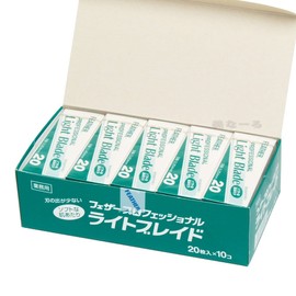 feza-purofesshonarubureido raitobureido 20 Piece Blade Thickness 0.254 X 10 Pcs