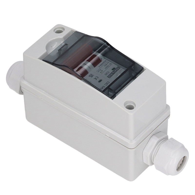 2P Miniature Circuit Breaker IP65 Waterproof Disconnect Switch for Solar