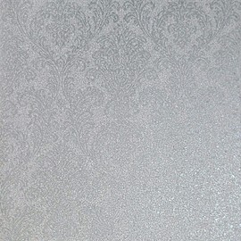 Wallcoveringsmart Faux mica Vermiculite Stone Gray Silver Victorian Textured Contemporary strippable 3D Luxury Wallpaper