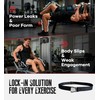 Nordic Hamstring Curl Gym Seatbelt – Adjustable 5.6FT Safety Strap