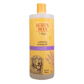 Burt's Bees All Natural Calming Shampoo for Dogs | Soothes, Calms & Revitalizes | Made with Lavender and Green Tea, 32 Ounces