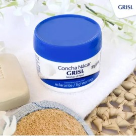 Kit Concha Nacar Grisi, Crema Facial, Crema Corporaly Jabón.                                                                                          