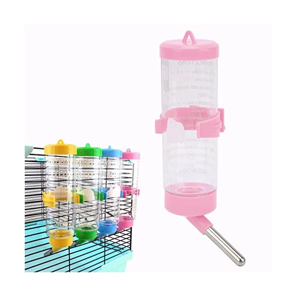 Hamsters Water Bottle Automatic No Drip Hanging Water Feeder Dispenser