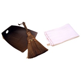 サンベルム (sanbelm) しゅろ 棕櫚帚 柿渋 紙製 ちりとり セット L06900 紀麗 (きれい)