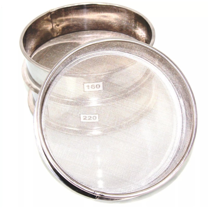 e-onsale Aluminum Herbal Pollen Hash Extractor stackable sifter 120 160