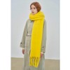 OUNIYA Large Chunky Scarf Oversized Fluffy Scarves Cashmere Feel Blanket