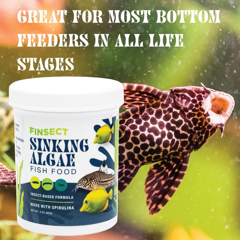 Finsect Sinking Algae Fish Food