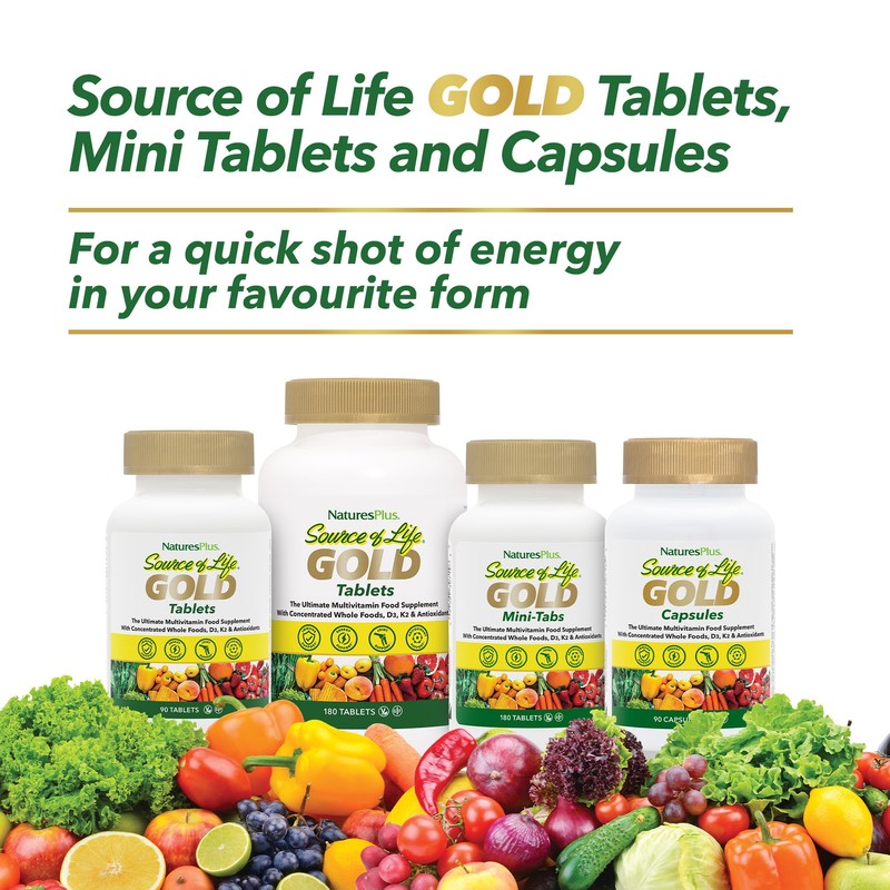 Nature's Plus NaturesPlus Source of Life Gold Tablets - Plant