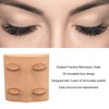 Eyelash Practice Mannequin Head Double Layer Lash Mannequin Head with