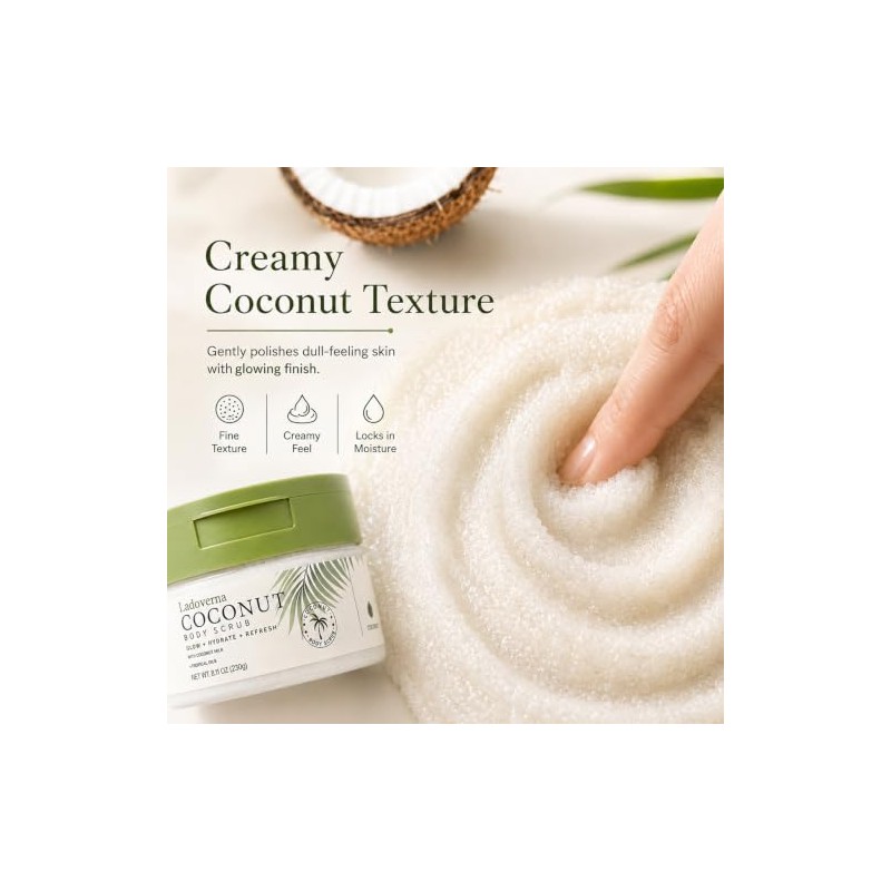 Exfoliante corporal de azúcar y esmalte con tapa abatible (8.11