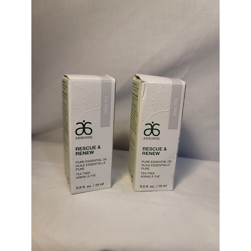 Arbonne 2× 15 ml /Arbonne Rescue and Renew Pure Essential