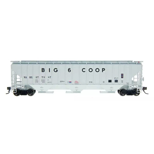 InterMountain N Scale 65295 Big 6 Coop 4750 CF Rib-Sided