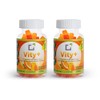 Vity+| 60 gomitas sin azúcar multivitamínicas, pack 2x1