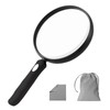 10X Large Magnifying Glass for Reading, Upgraded Handheld Magnifier with