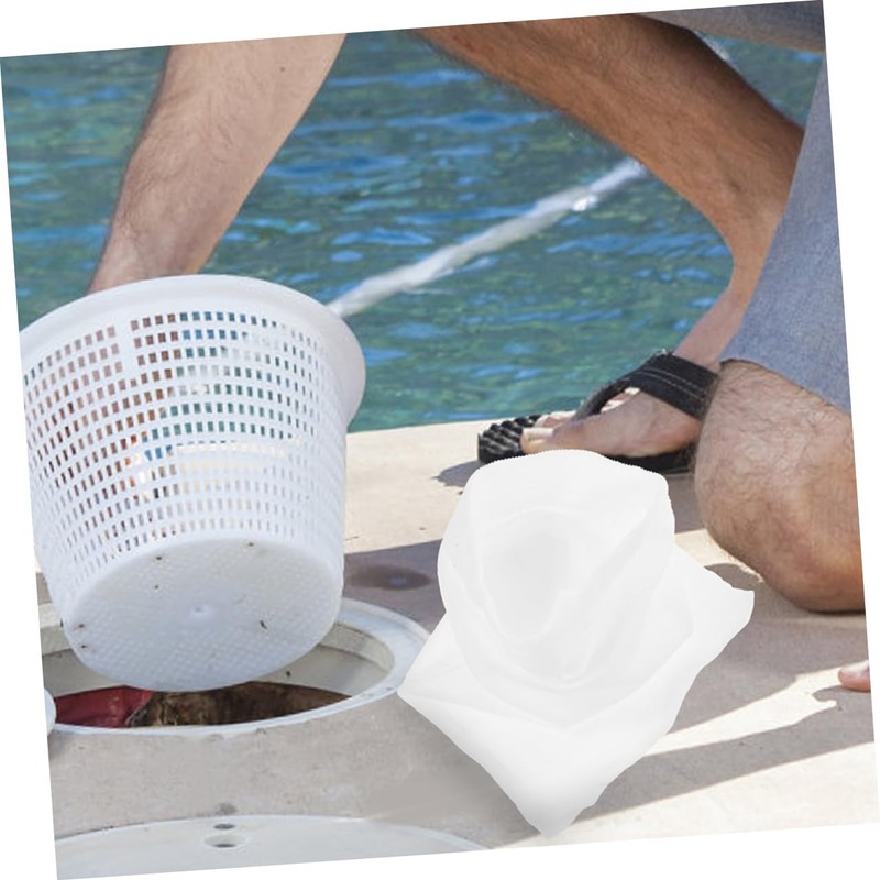 Levemolo 30pcs Pool Cleaning Socks Small Pool Skimmer Filters Compatible