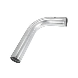 VekAuto Universal 90 Degree L Shape Bend Elbow Intercooler Pipe Air Intake Tube 2.5" OD 63mm OD 500mm 19.69" Length Intercooler Pipe Aluminum Alloy Auto Accessories