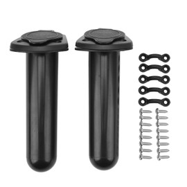 2Pcs Kayak Fishing Rod Holder Flush Mount Fishing Boat Rod Holders with Cap Cover for Kayak Boat Canoe