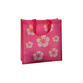 FREDS SWIM ACADEMY Beach Tasche klein pink/weiß