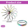 Pack of 2 Flow Rings Toy, Loop Lasso, 3D Arm