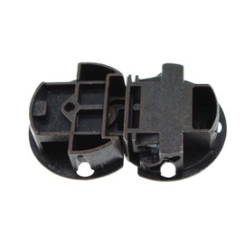 SQXBK 2PCS Adjustable Flip top Concealed Hinge Red Antique Brass Color for Furniture Cabinet Folding Bracket Nickel Plated Furniture Fitting Wardrobe Cupboard