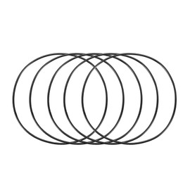 TA-VIGOR 5Pcs Nitrile Rubber O-Rings, 100mm OD 96mm ID 2mm Width Rubber Washers Spacer O-Rings Gasket kit, Metric Sealing Gasket for Hose, Faucet, Automotive, Plumbing