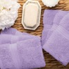 Superior Egyptian Cotton Pile Face Towel/Washcloth Set of 6, Ultra