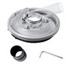 Ligefoy Dust Collection Cover, Dust Cover, Disc Grinder, Dry Grinding