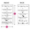 Press-On Nail Application Instructions Cards, Aftercare Instructions Cards, DIY Press-On