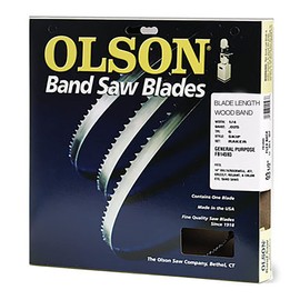 Olson Saw WB58270DB 3/8 by 0.20-Inch 4 TPI Hook 70-1/2-Inch Wood Band Saw Blade