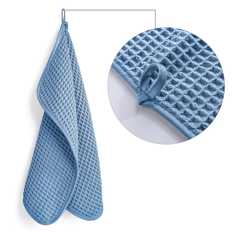 Polyte - Microfibre Wash Cloth - Lint Free - Waffle