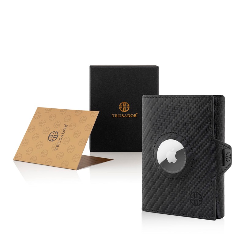 TRUSADOR Verona Leather Wallets for Men & Women Trifold Slim
