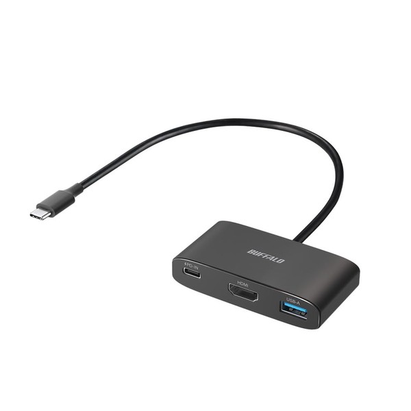 Buffalo USB Hub USB-C 3.2 Gen1 3-Port 90W USB PD