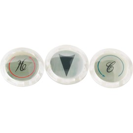 Globe Union A663008CP-JPF1 Home Impressions Acrylic Faucet Index Handle Button