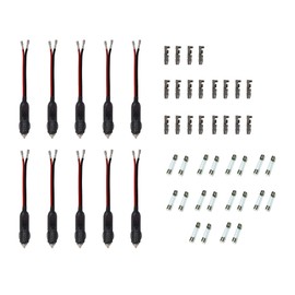 CUZEC (10-PCAK 12V adaptador de corriente para encendedor de cigarrillos