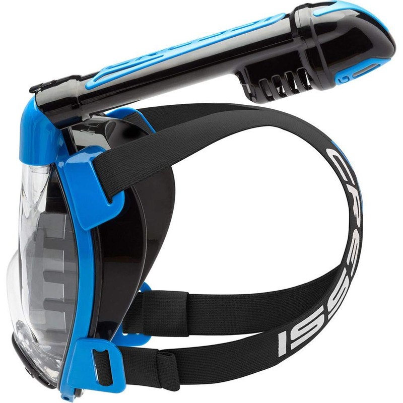 Cressi Duke Adults Full Snorkelling Mask, blue, m/l