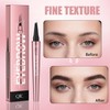 Eyebrow Pen, Waterproof Microblading Eyebrow Pencil, 4 Tip Precise Eye