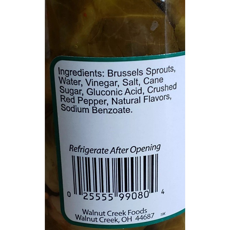 Amish Trading Post Brussel Sprouts Hot Pickled
