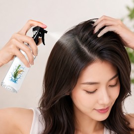 Rosemary & Rice Water Hair Spray for Daily Care – Lightweight Non-Greasy Mist for Softer, Smoother-Looking Hair
