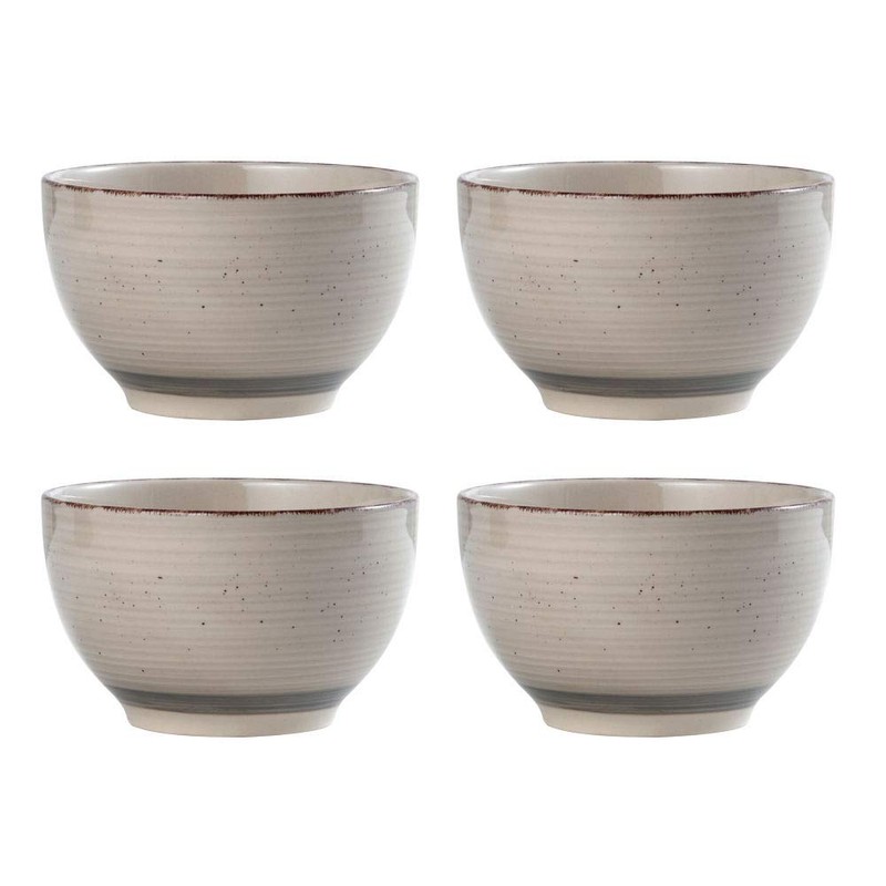 Pfaltzgraff Sadie 16-Piece Cream Dinnerware Set, Service for 4, Durable