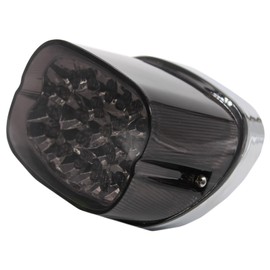 iTobest iTobest Taillight - Integrated LED Tail Brake Turn Signal Light Compatible with Harley Fatboy Sportster Dyna Road King Glides Fatboy Xl 883 1200(Black)