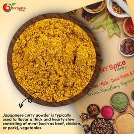 NY SPICE SHOP Japanese Curry Powder – Japanese Curry Powder Seasoning - Curry Powder Spice - Ground Curry Powder - Golden Curry Mild - Golden Curry Japanese Curry Mix – Curry Powder Blend 8 (Ounce)