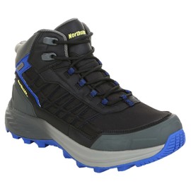 Northside Eaglewood Mid Waterproof Hiking Boot - Men's Lightweight, Durable Boots for Outdoor Trekking & Trails | Ripstop Nylon Upper | Comfortable EVA Midsole | Cushioned Insole - Abrasion Resistant